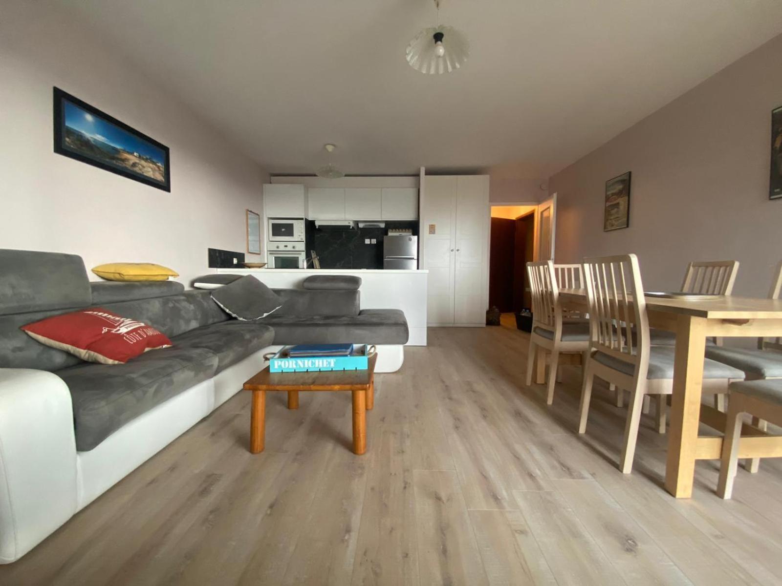 Appartement T3 - 4 Personnes - Face Ocean - Thalasso Pornichet Exterior photo